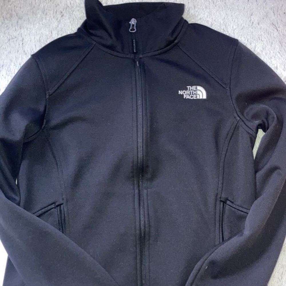 The North Face womens black jacket.